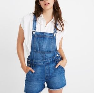 Madewell Adirondack short overalls xxs